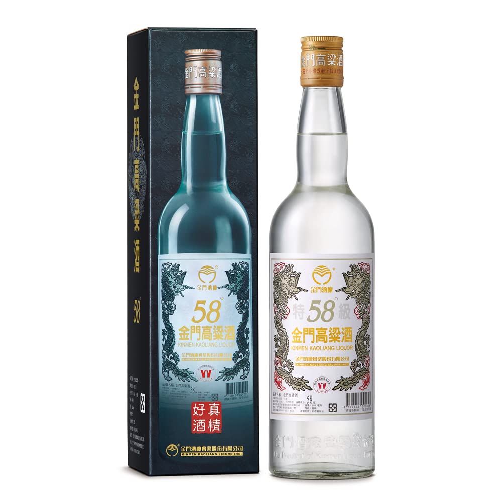 Amazon.co.jp: 台湾 蒸留酒 金門高梁酒 600ml アルコール 58% : 食品