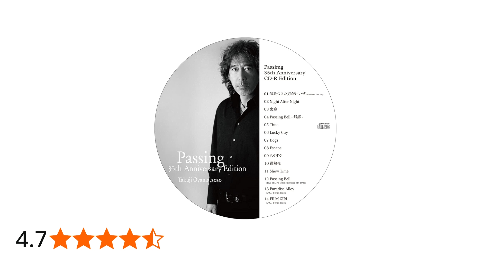 Amazon.co.jp: 小山卓治｜Passing 35th Anniversary CD-R Edition（2CD