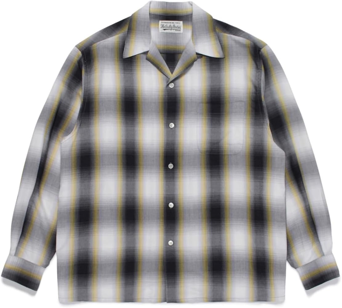 Amazon.co.jp: [OURECO] WACKO MARIA ワコマリア シャツ 長袖 メンズ