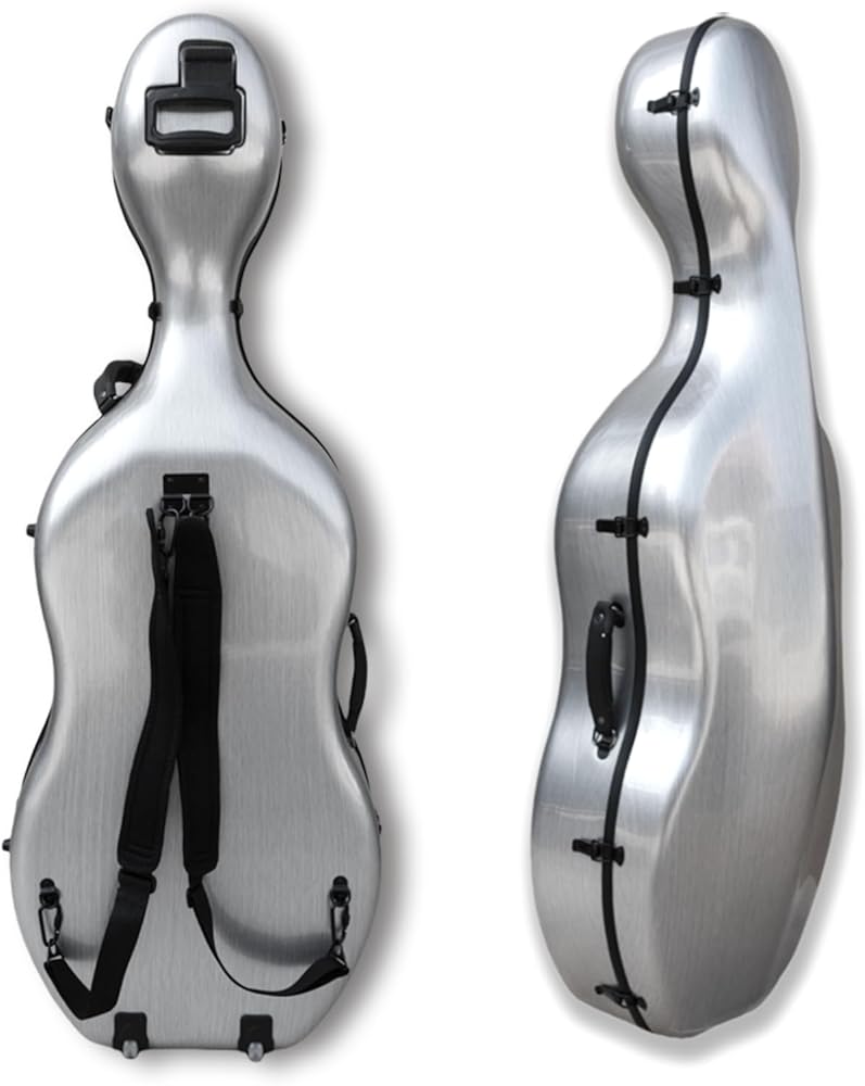 Amazon.co.jp: WUQIMUSC 複合カーボンファイバーチェロケース、4/4