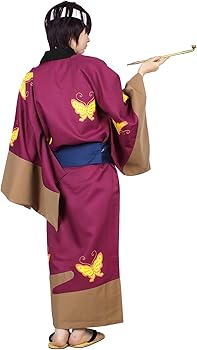Amazon.co.jp: [NOOLOR] 銀魂 高杉晋助 着物セット コスプ助 紅桜編