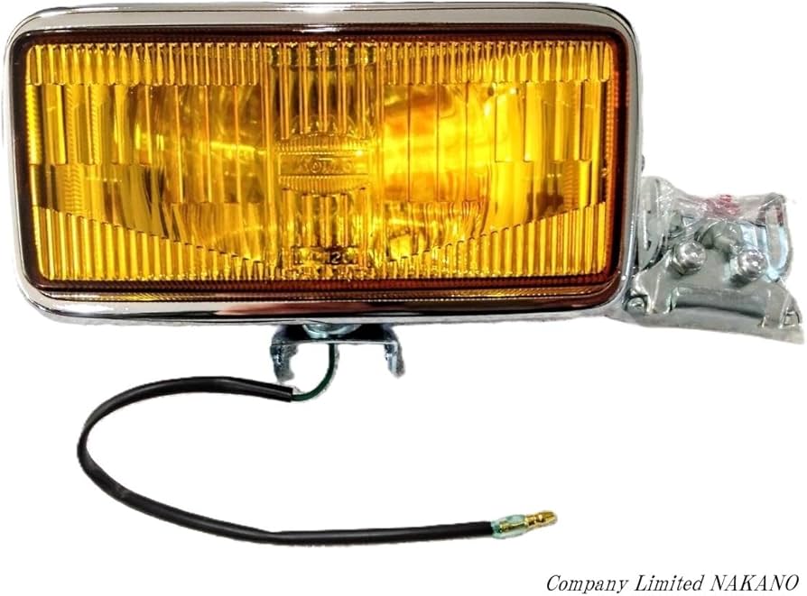 Amazon | トラック用 小糸 角型 フォグランプ 12V (35W イエロー KLF