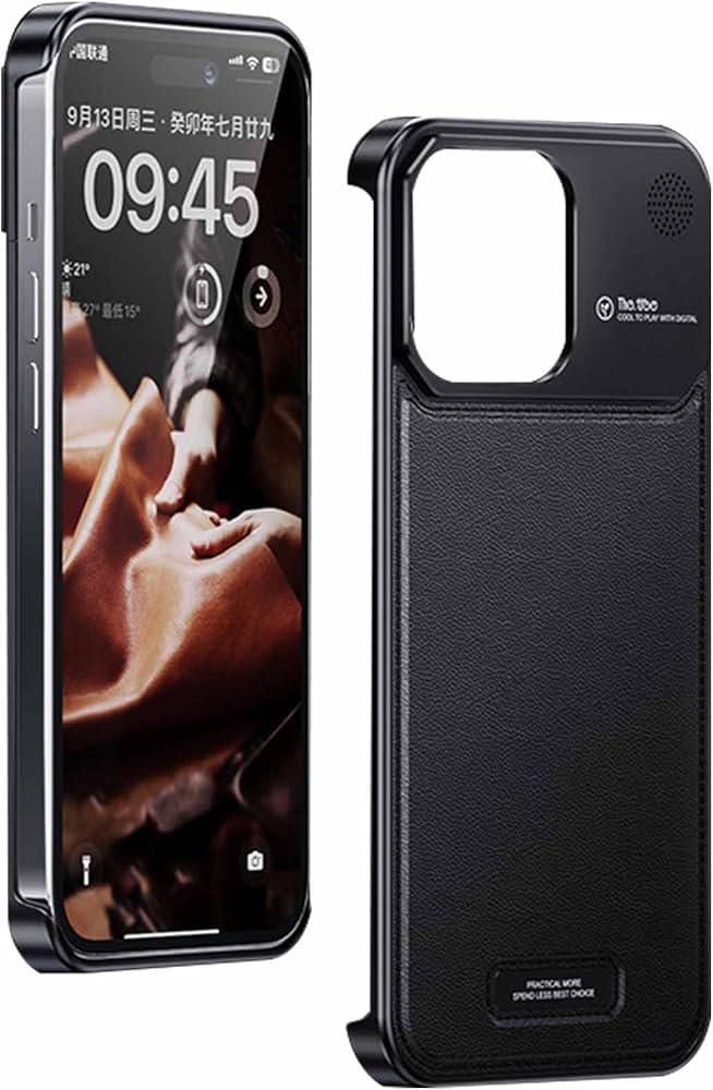 Amazon.co.jp: iPhone 14 Pro Max/14 Pro/14 バンパーベゼルレススリム