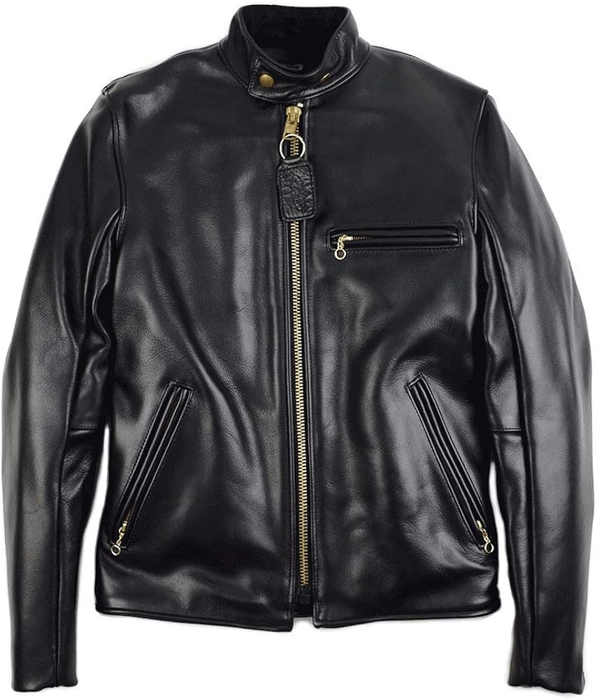 Amazon | [バンソン] VANSON MODEL B シングル ライダース ブラック 40