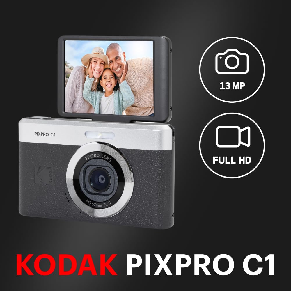 Amazon | KODAK Pixpro C1 – 超コンパクトデジタルカメラ| 13MP BSI