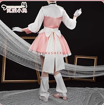 Amazon.co.jp: [CAIQISS] 早乙女ベリー コスプレ衣装+帽+耳飾り+
