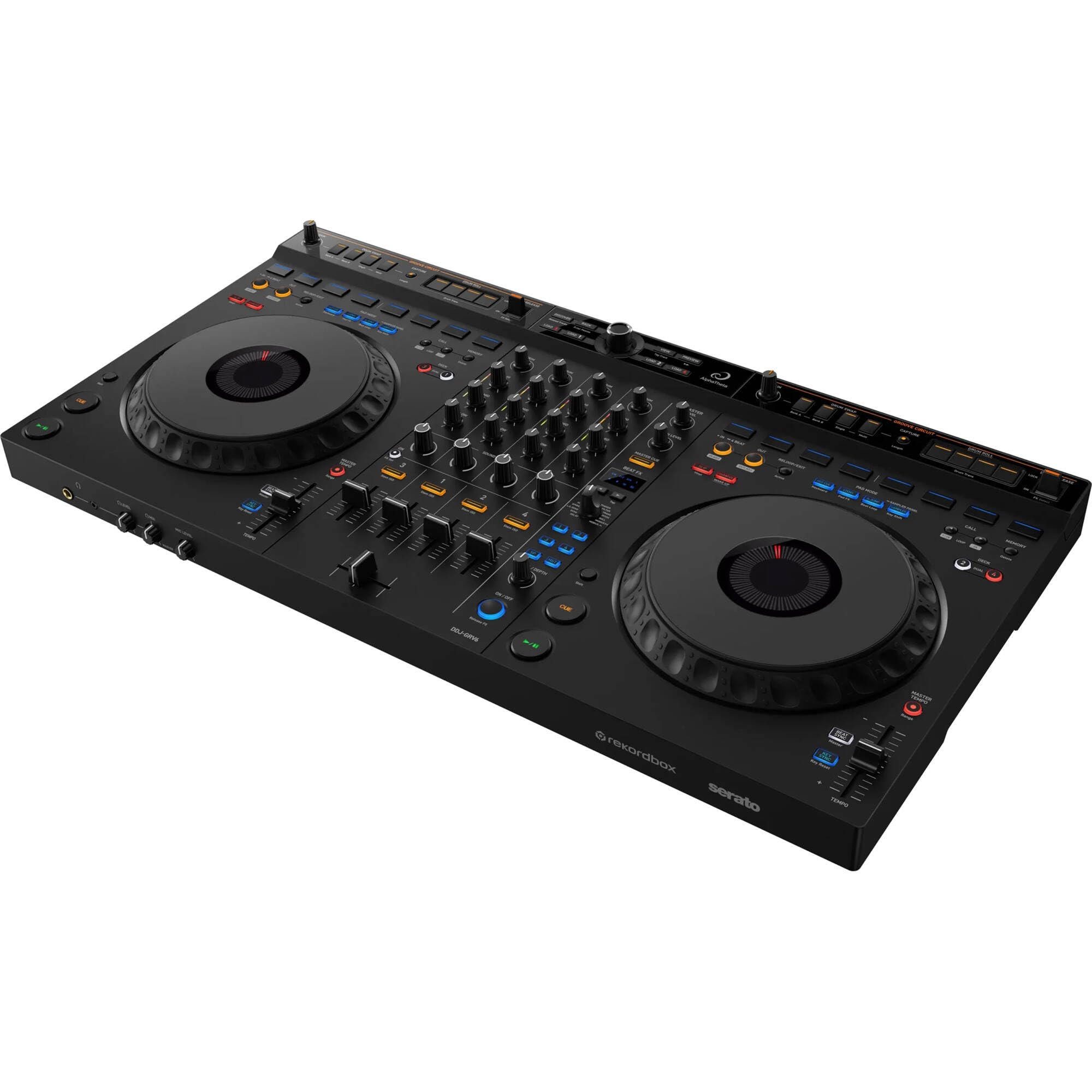 Amazon.com: AlphaTheta DDJ-GRV6 4-Channel DJ Controller with