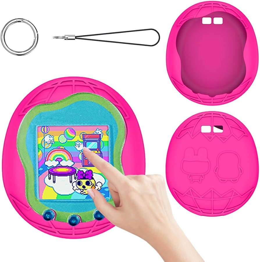 Amazon | AZURAOKEY たまごっちユニ対応シリコンケース交換用