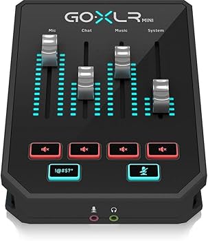 Amazon.com: TC Helicon GoXLR MINI Online Broadcast Mixer with USB