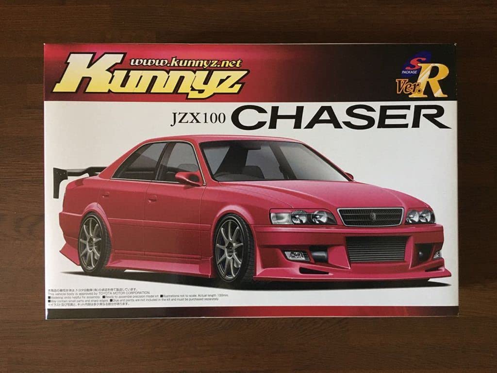 Amazon.co.jp: アオシマ 1/24 KUNNYZ JZX100 CHASER S PACKAGE Ver.R