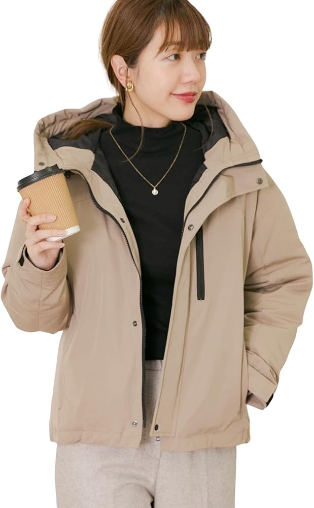 Amazon | [サニーレーベル] ダウンジャケット フーディーダウン