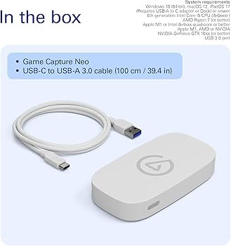 Amazon.com: Elgato Game Capture Neo – USB Portable Capture Card