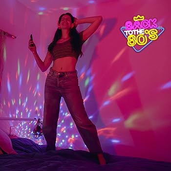 Amazon.co.jp: Looklight Back To The 80'sネオンサイン、USB電源LED