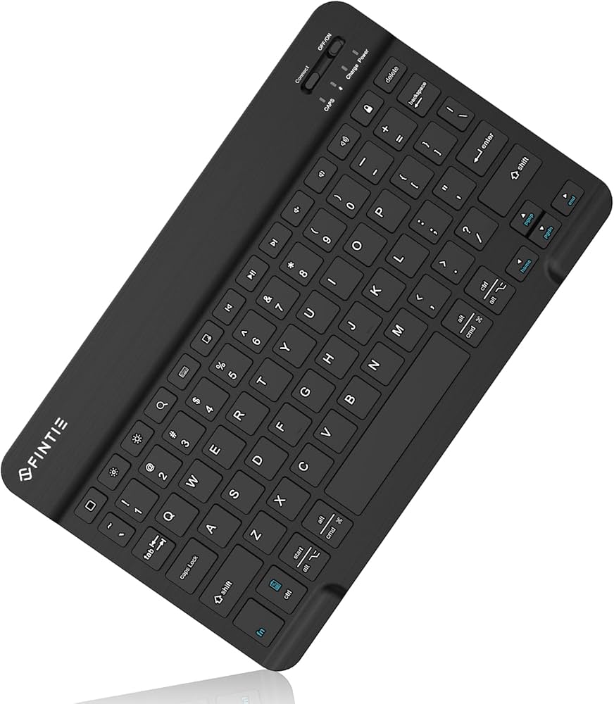 Amazon.com: FINTIE 10-Inch Ultrathin Wireless Bluetooth Keyboard