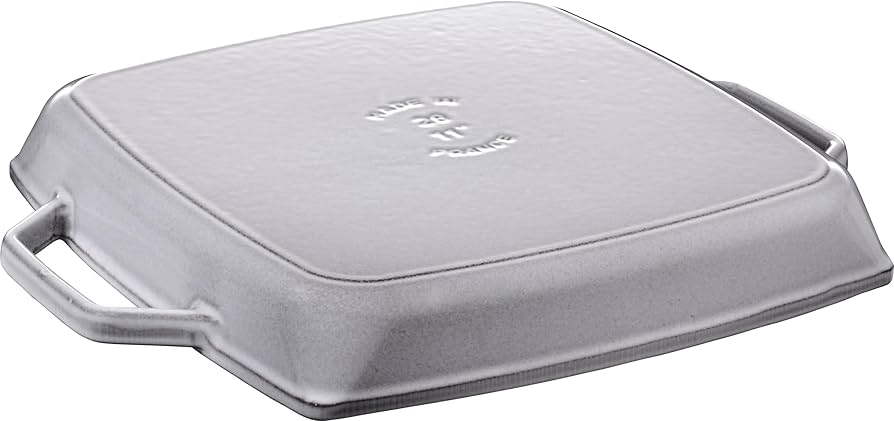 Amazon｜staub ストウブ 「 ピュアグリル スクエア グレー 28cm