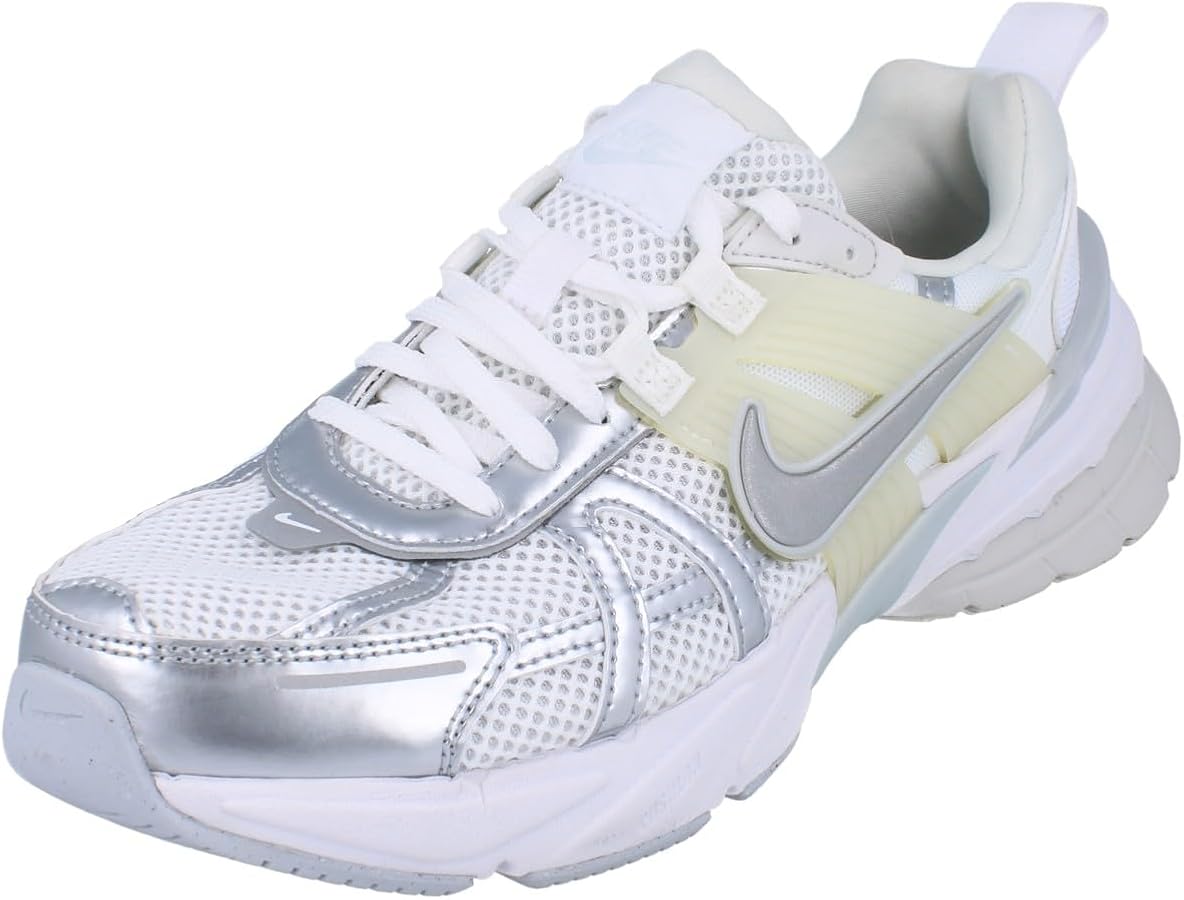 Amazon.com | Nike V2K Run Womens Fd0736 - White Metallic Silver