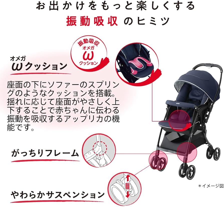 Amazon.co.jp: Aprica(アップリカ) 軽量オート4輪両対面ベビーカー