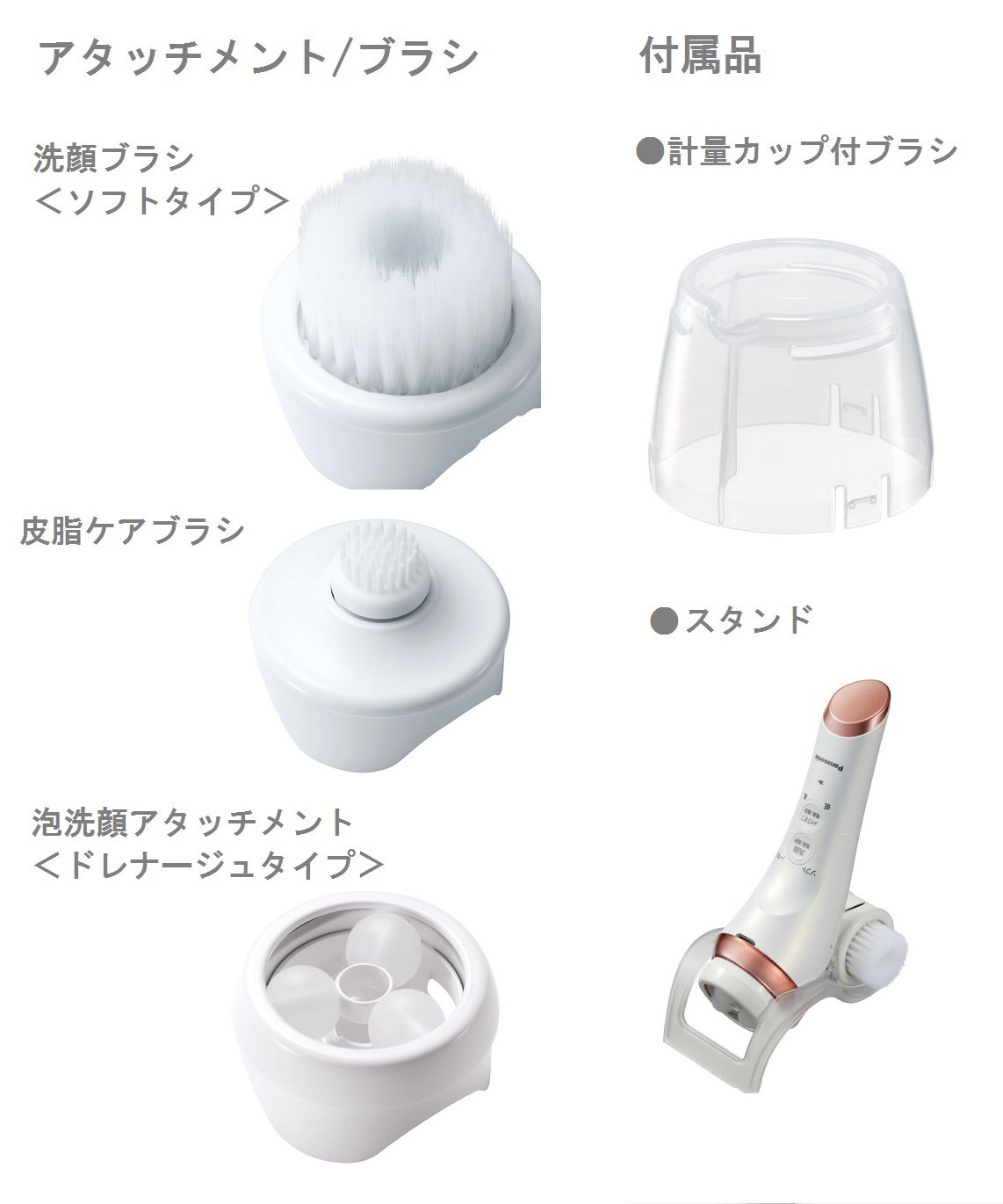 Amazon.co.jp: Panasonic EH-SC65-P Facial Beauty Device Dense Foam