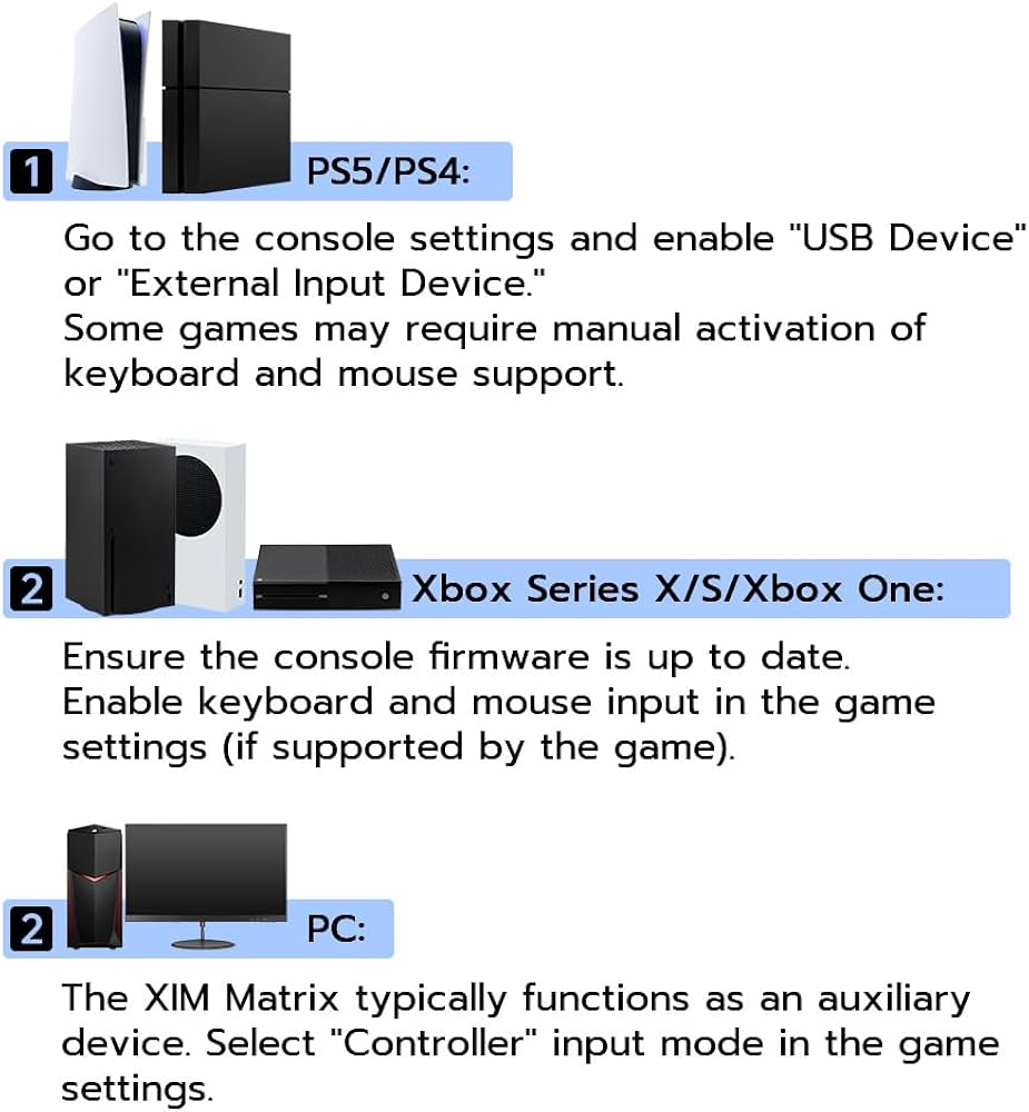 Amazon.com: XIM Matrix Multi-Input Adapter Converter for Xbox
