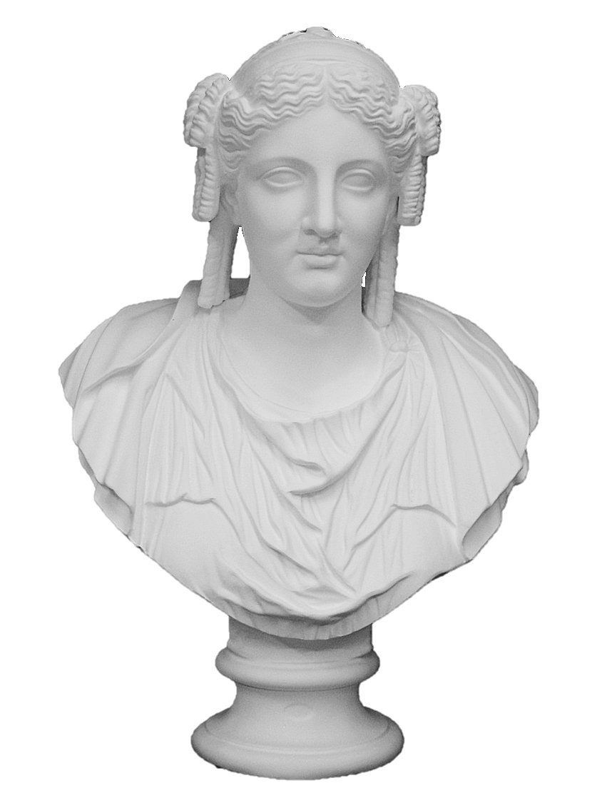 Amazon.co.jp: 石膏像 K－107 パジャント胸像（ベレニケ） H