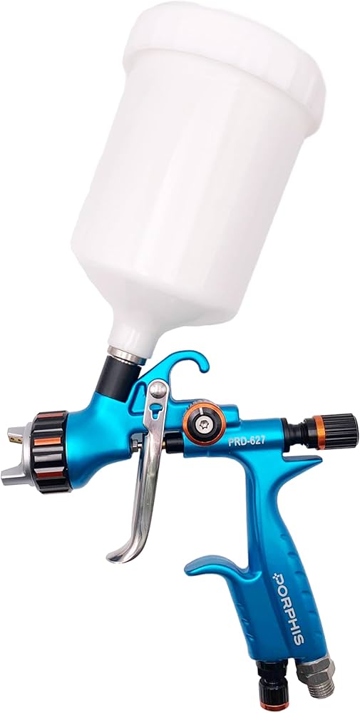 PORPHIS Paint Spray Gun PRD-627 VS Type with Split Nozzle 1.3mm