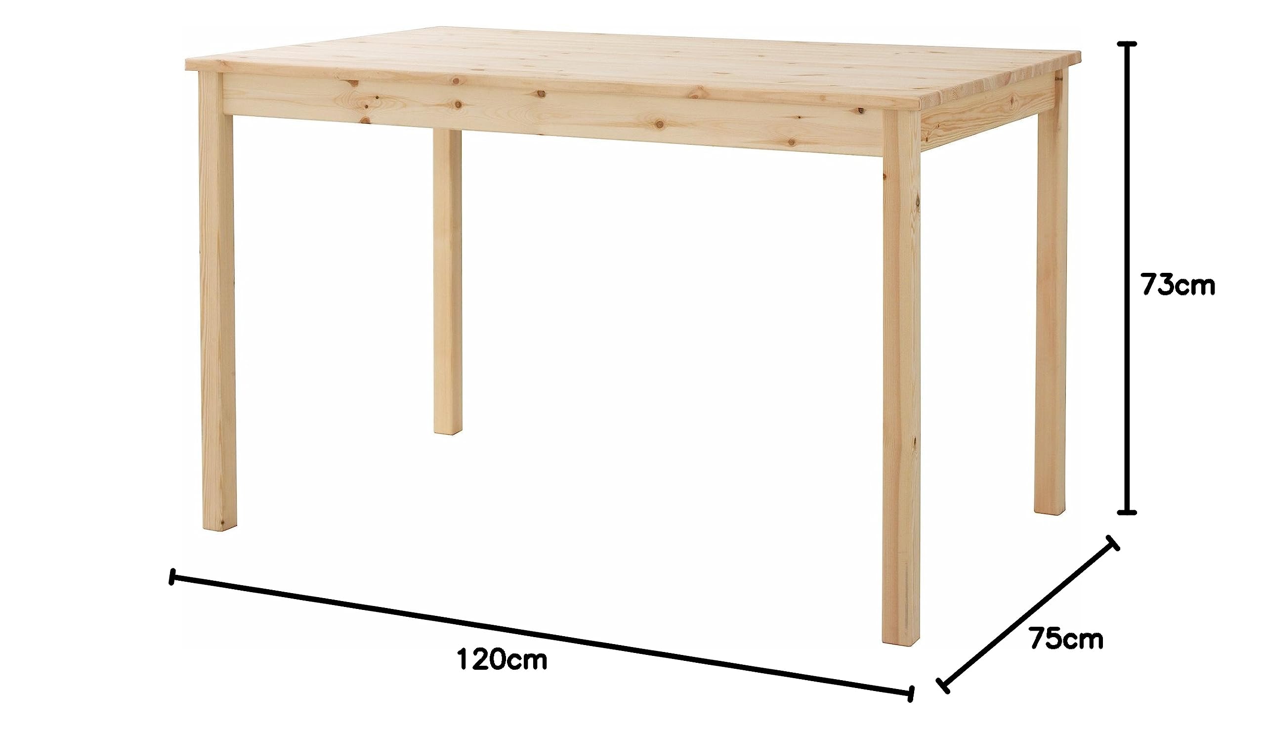 Amazon｜IKEA(イケア) INGO 60161797 テーブル, パイン材｜ダイニング