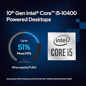 PROCESSADOR INTEL CORE I5-10400 2.9GHZ CACHE 12MB 6 NUCLEOS 12