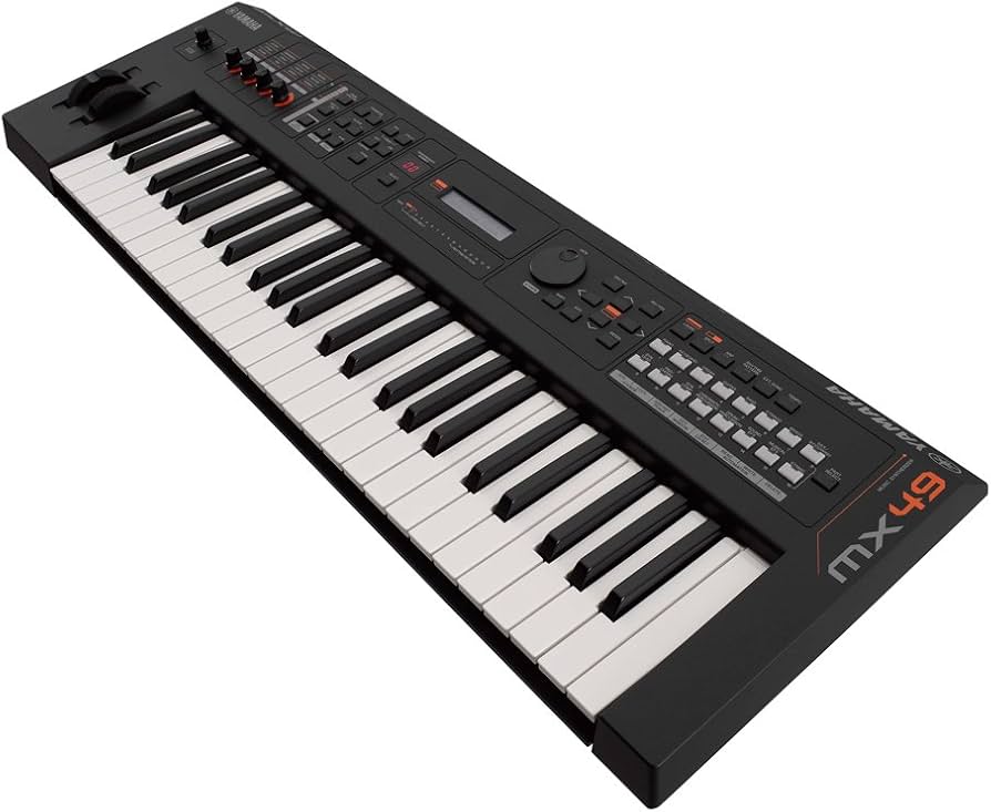 Amazon.co.jp: YAMAHA MX49 BK シンセサイザー 専用ソフトケース付き