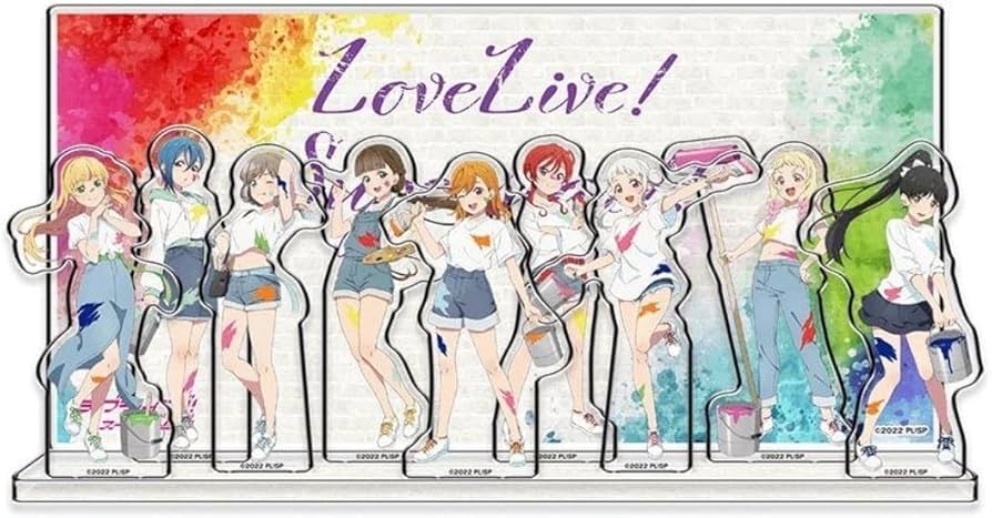 Amazon.co.jp: Liella! 全員集合 アクリルジオラマスタンド ペインター