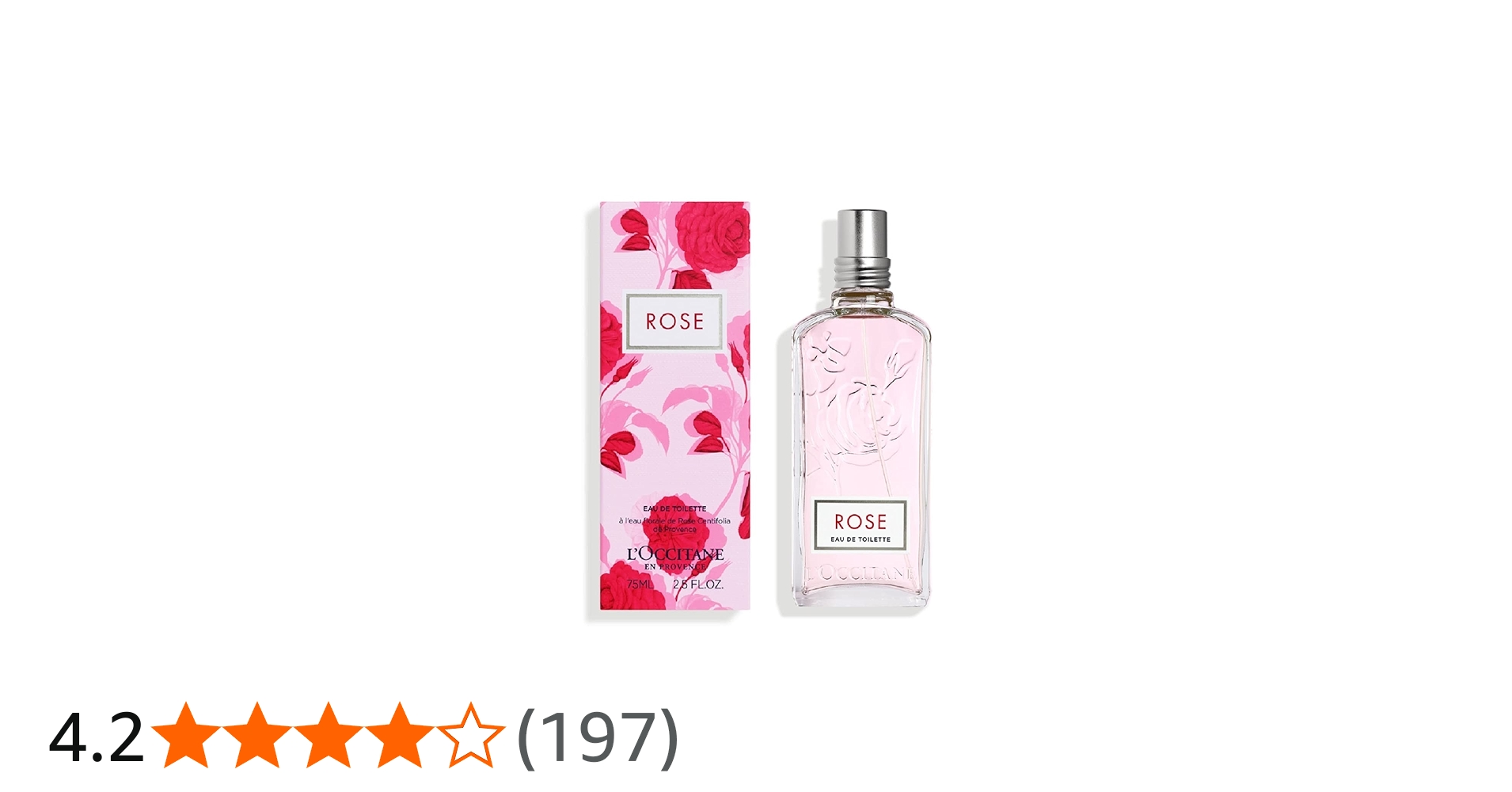 Amazon.co.jp: ロクシタン(L'OCCITANE) ローズ オードトワレ 75ml