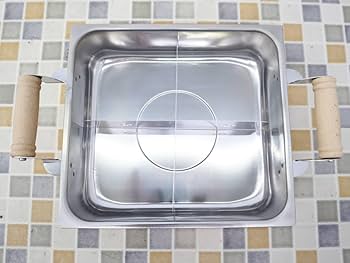 Amazon.co.jp: 湯豆腐鍋としてもOK｜角型 おでん鍋 武蔵野 ステンレス