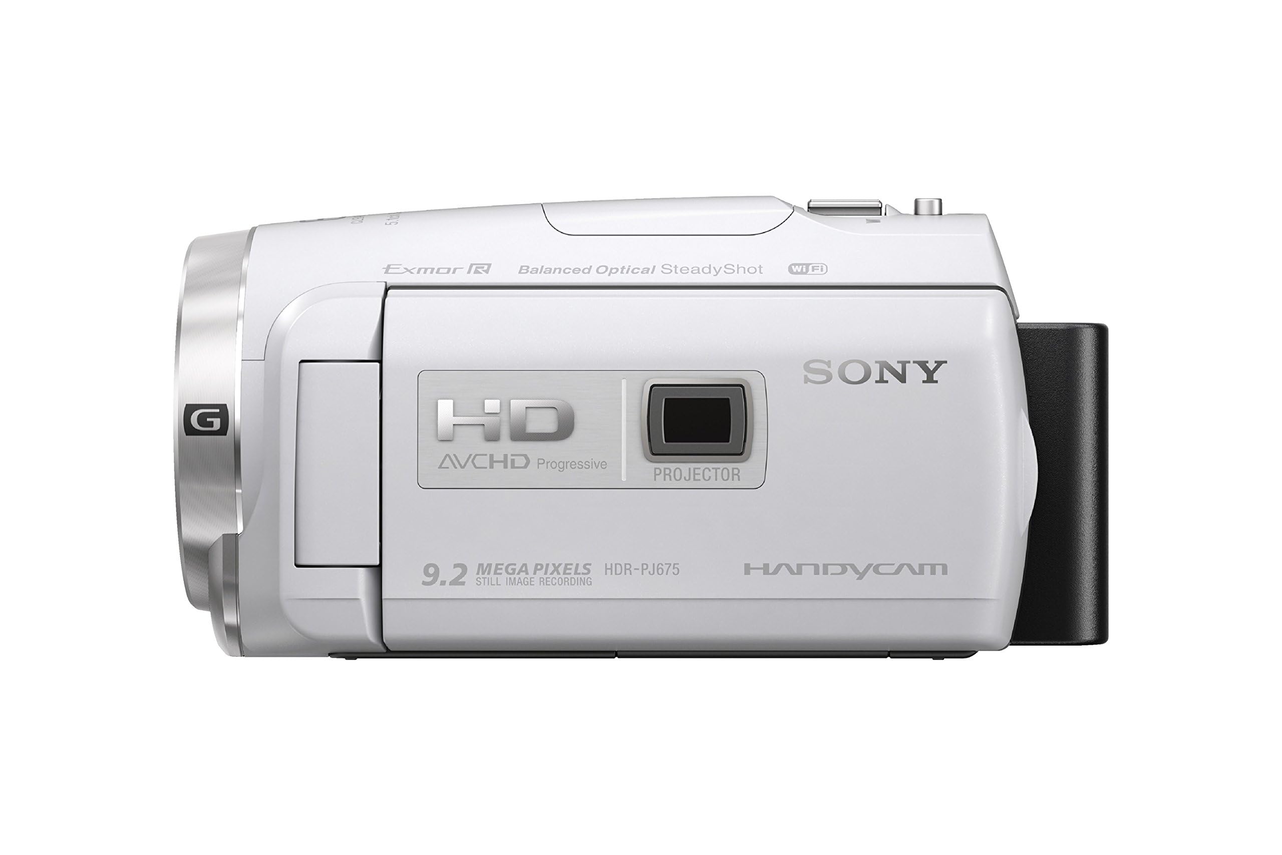 Amazon | SONY ビデオカメラ HDR-PJ675 32GB 光学30倍 ホワイト