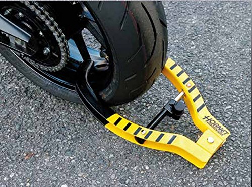 Amazon | HORNET タイヤロック(イエロー) LT-50Y | バイク用ロック