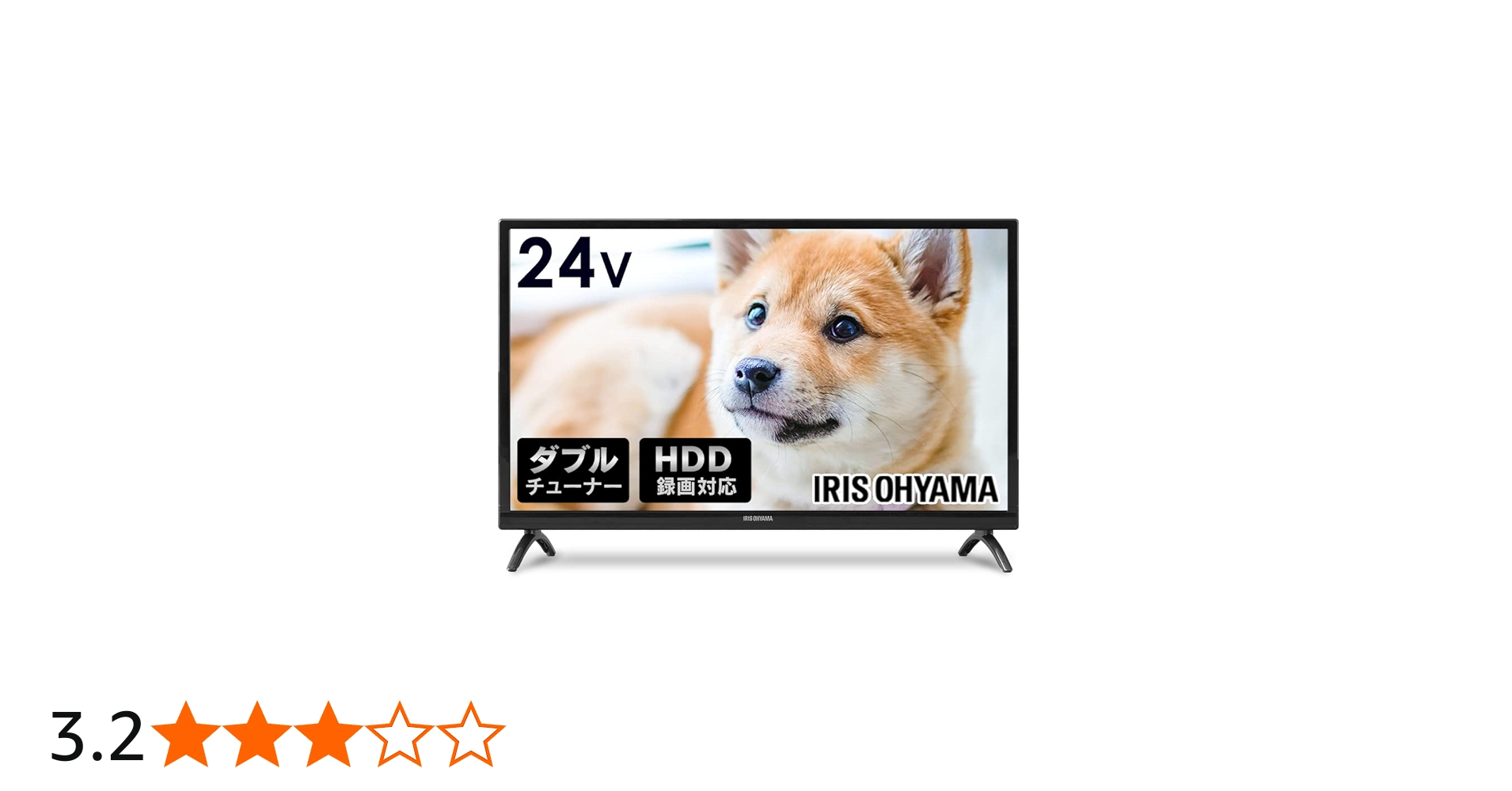 Amazon | アイリスオーヤマ ハイビジョン液晶テレビ 24V型 ブラック LT