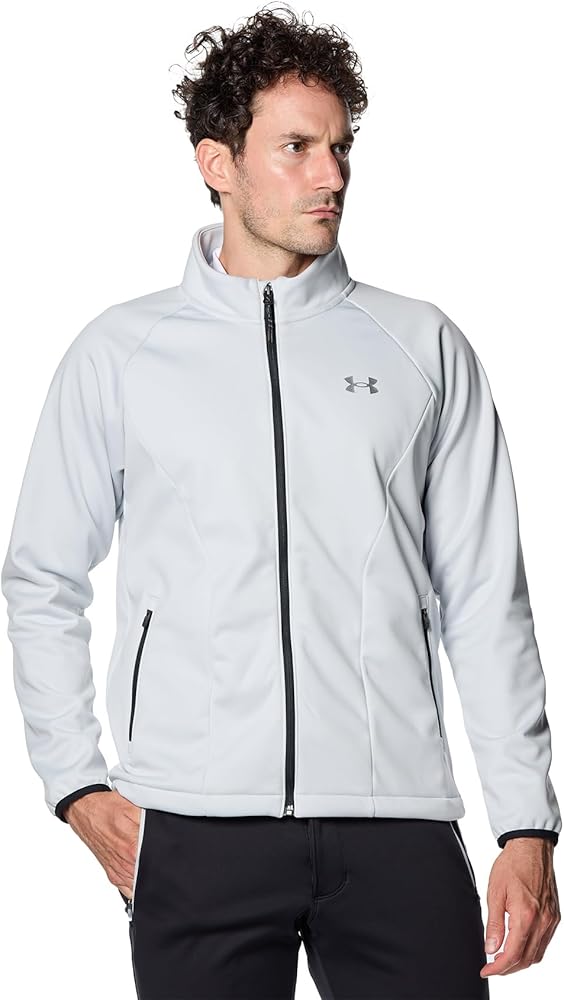 Amazon | [アンダーアーマー] UA Winter Knit 3Layer Jacket Halo Gray