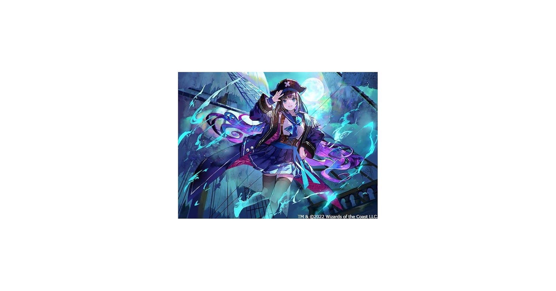 Amazon.co.jp: MTG 幽体の船乗り プレイマット 藤ちょこイラスト