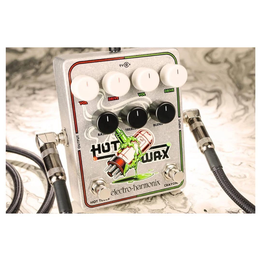 Amazon.com: Electro-Harmonix Hot Wax Dual Overdrive Pedal