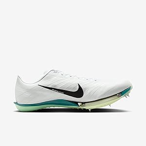 Amazon | Nike Air Zoom Maxfly 2 陸上スプリントスパイク, ホワイト