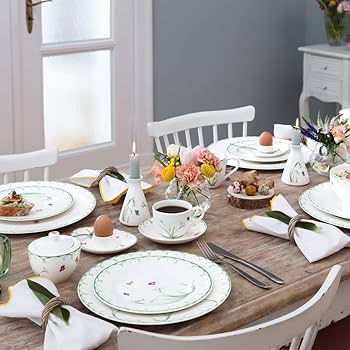 Amazon.com | Villeroy & Boch Colorful Spring Buffet Plate, 12.5 in
