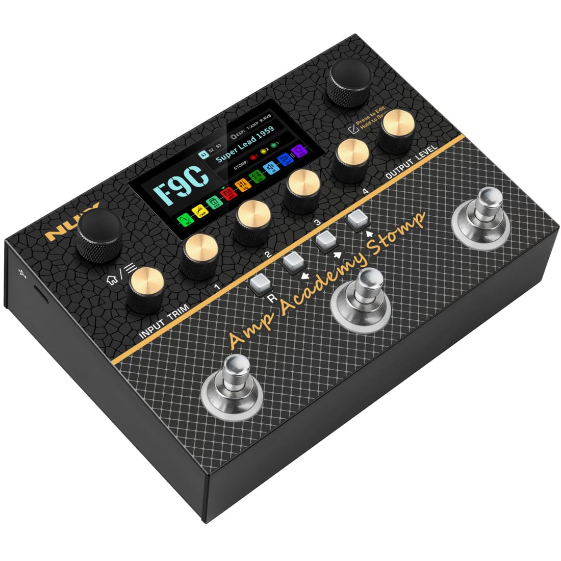 Amazon.com: NUX Amp Academy Stomp Compact Amp Modeler, Multi