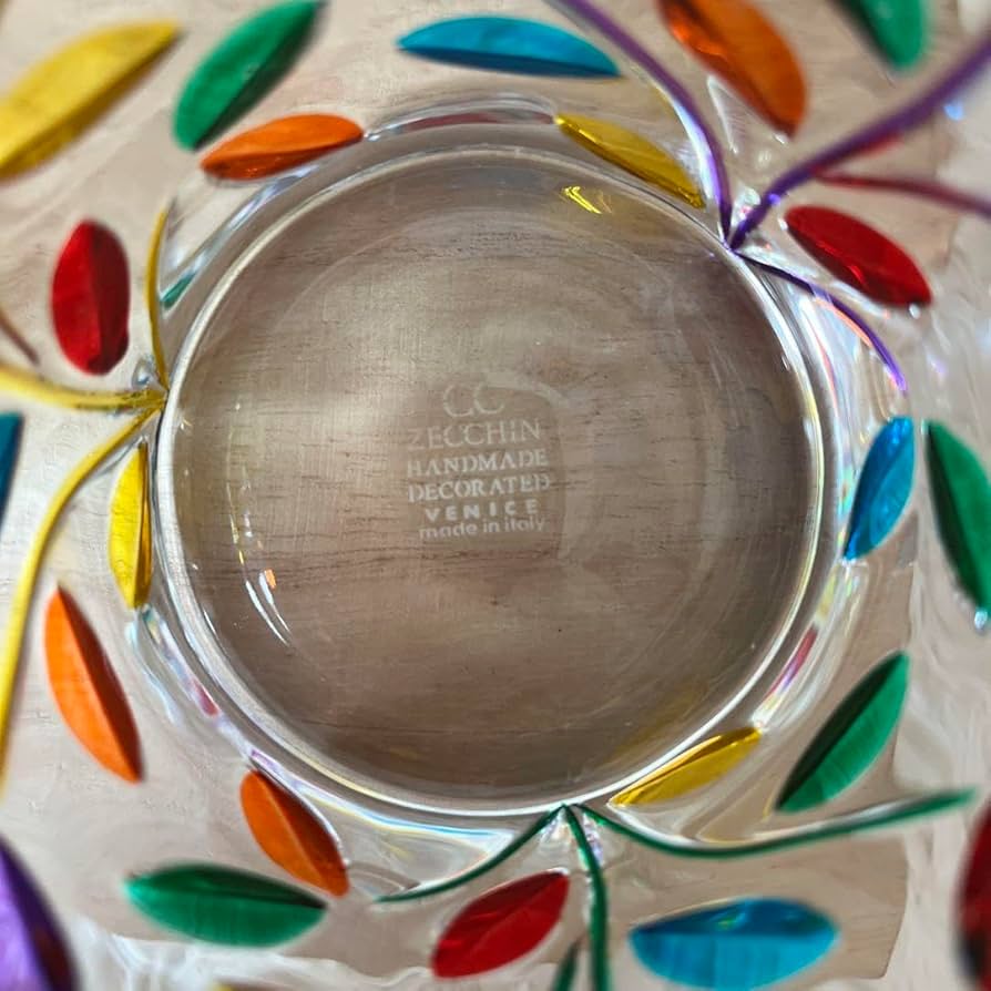 Amazon.co.jp: cc zecchin イタリア製 ベネチアングラス ペア : ホーム