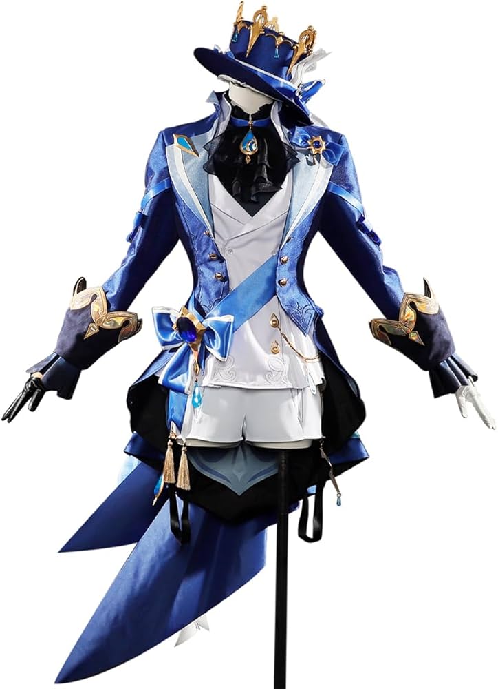 Amazon.co.jp: [エルフ森林] フリーナ コスプレ 衣装+ウィッグ 枫丹