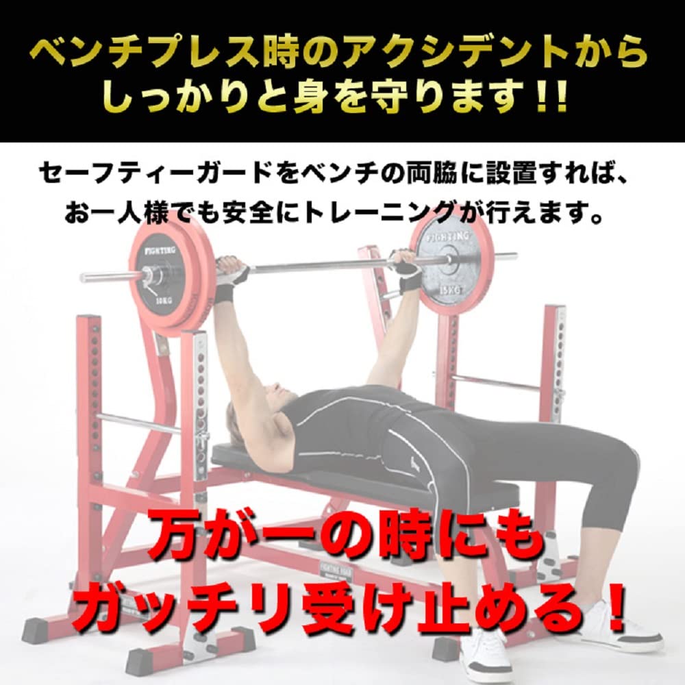 Amazon | ファイティングロード セーフティガード- TRUST 赤・黒 | F