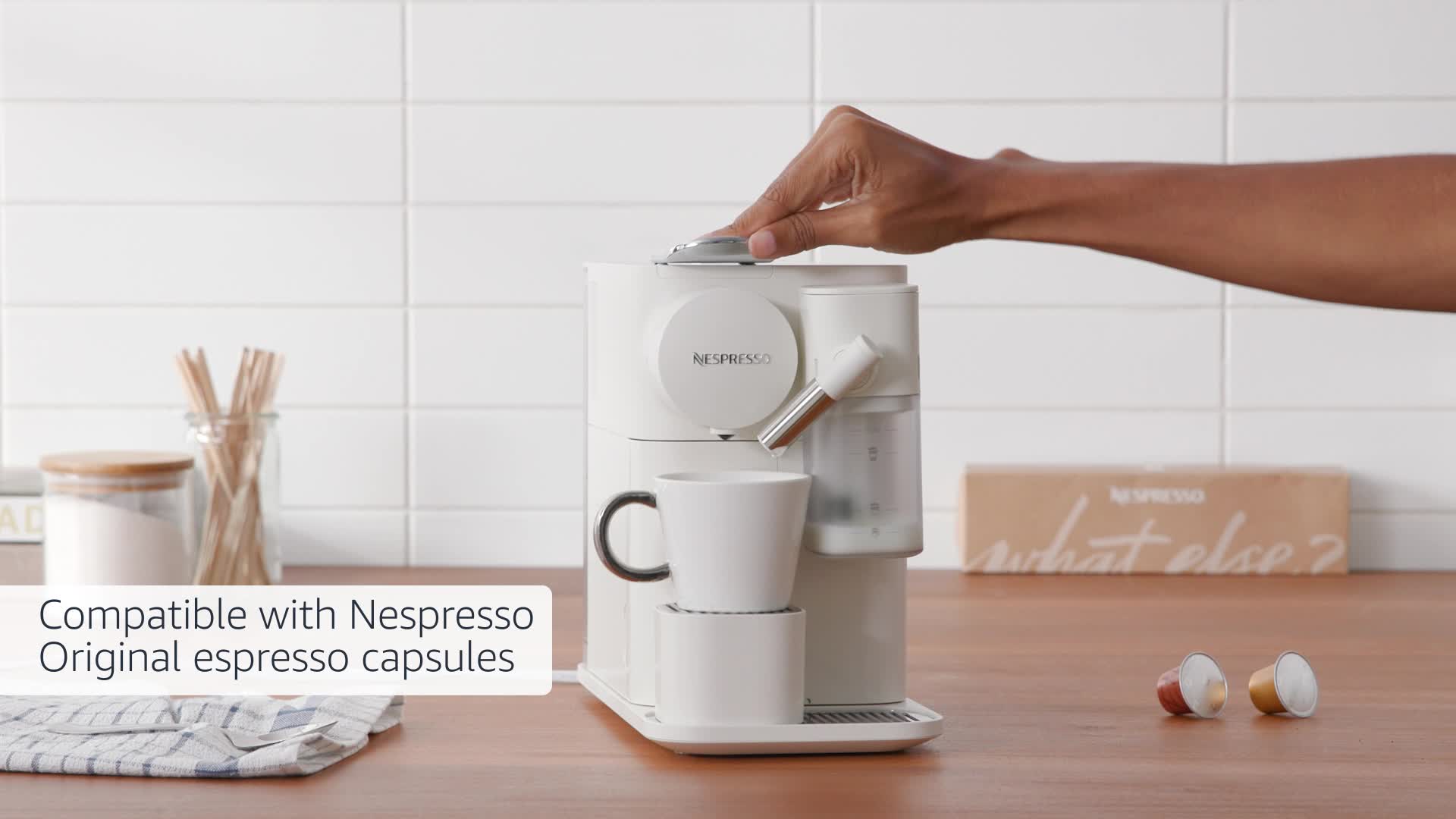 Amazon.com: Nespresso Lattissima One Original Espresso Machine