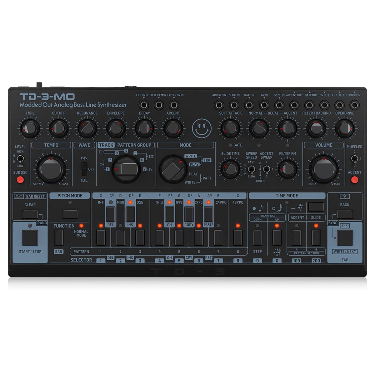 Amazon | Behringer アナログベースラインシンセサイザー Modded Out