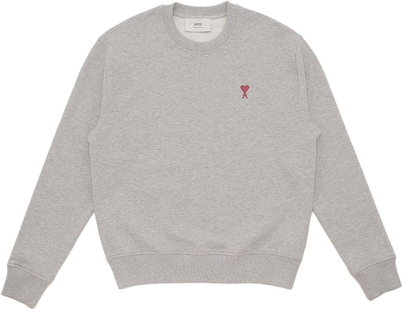Amazon.co.jp: [アミパリス]スウェット グレー メンズ レディース AMI