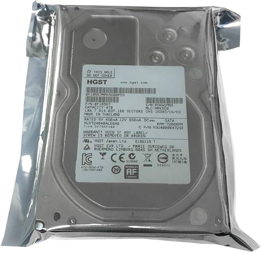Amazon.com: HGST Ultrastar HUS724040ALE640 (0F18567) 4TB 64MB