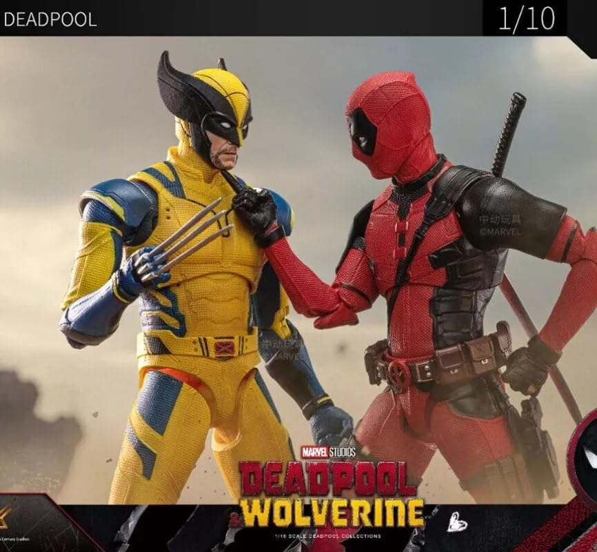 Amazon.co.jp: Azurra New ZD Toy Dead Pool & Wolverine アクション
