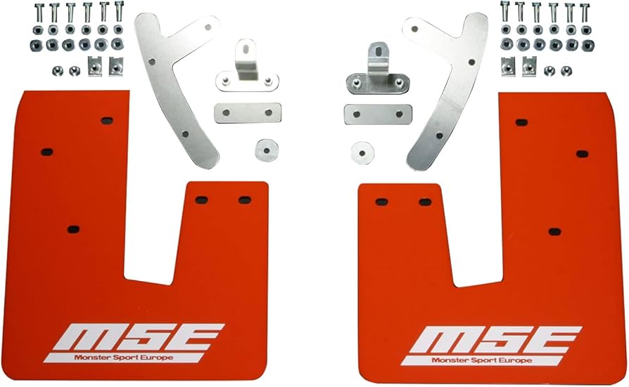 MONSTER SPORT 787150-4850M Mud Flap, Rear Short for Swift Sport