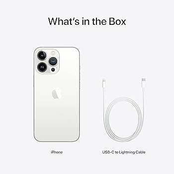 Amazon.com: Apple iPhone 13 Pro, 256GB, Silver - Unlocked (Renewed